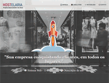 Tablet Screenshot of hostelaria.com.br